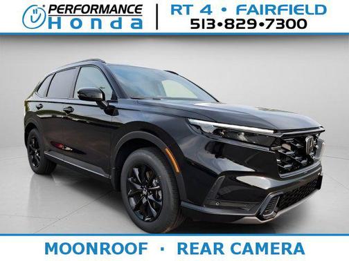 Crystal Black Pearl 2026 Honda CR-V Hybrid Sport-L AWD SUV