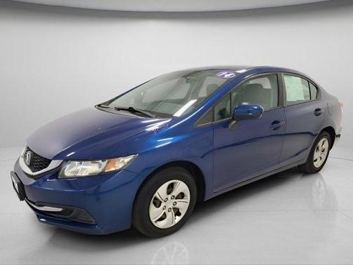 Dyno Blue Pearl 2014 Honda Civic LX