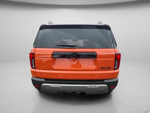 Sunset Orange 2026 Honda Passport AWD TrailSport Elite Blackout