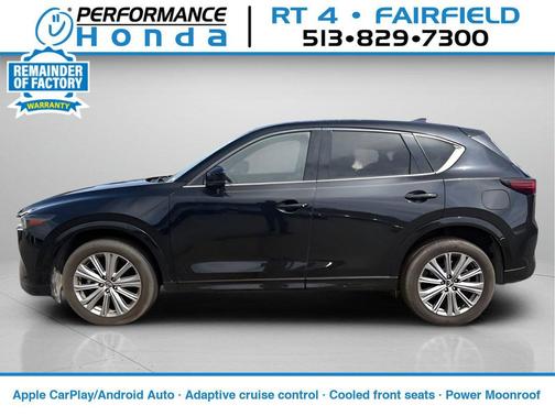 Jet Black Mica 2022 Mazda CX-5 2.5 Turbo Signature