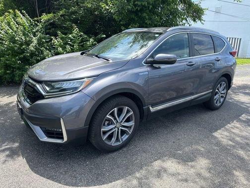 Modern Steel Metallic 2022 Honda CR-V Hybrid Touring