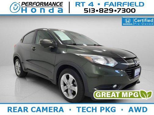 Misty Green Pearl 2017 Honda HR-V EX