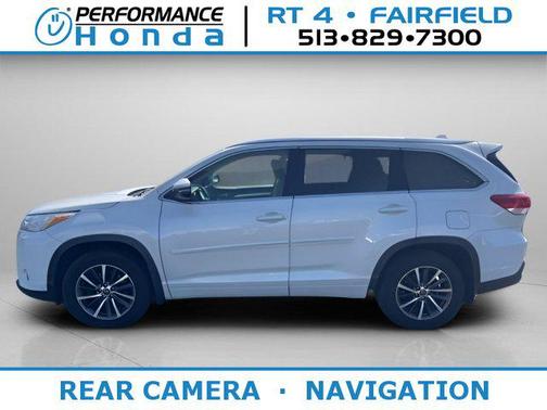 Blizzard Pearl 2018 Toyota Highlander SE
