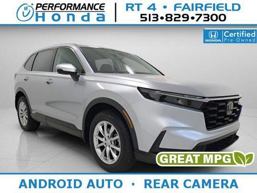 Solar Silver Metallic 2026 Honda CR-V EX AWD