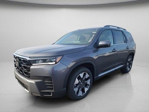 Modern Steel Metallic 2026 Honda Pilot Elite