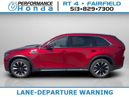 Soul Red Crystal Metallic 2024 Mazda CX-90 PHEV Premium Plus