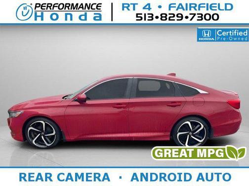 Radiant Red Metallic 2020 Honda Accord Sport 1.5T