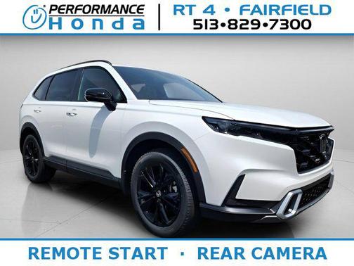 Platinum White Pearl 2026 Honda CR-V Hybrid Sport Touring AWD