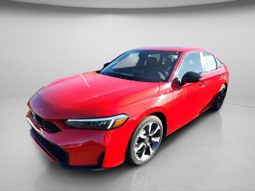 Rallye Red 2026 Honda Civic Hybrid Sport Touring