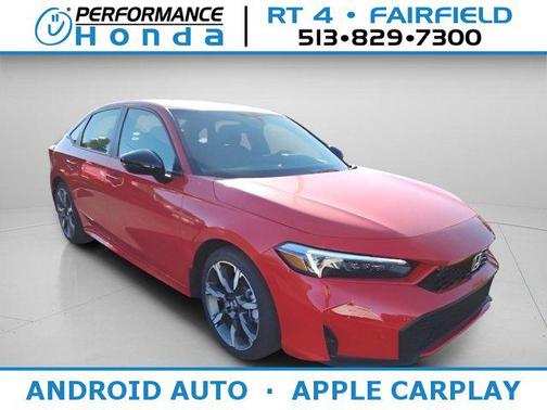 Rallye Red 2026 Honda Civic Hybrid Sport Touring