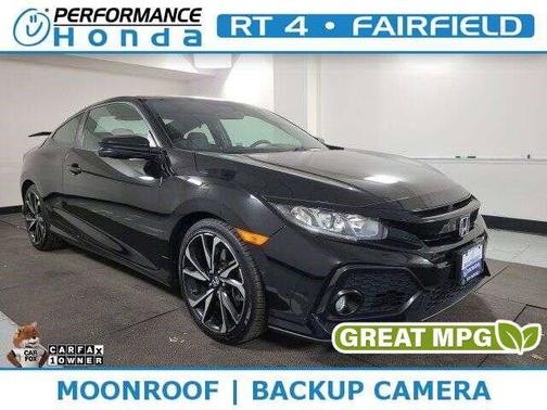 Crystal Black Pearl 2018 Honda Civic Si