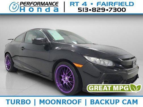 Crystal Black Pearl 2018 Honda Civic Si