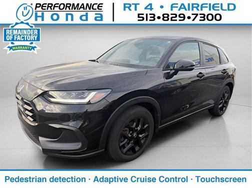 Crystal Black Pearl 2024 Honda HR-V Sport