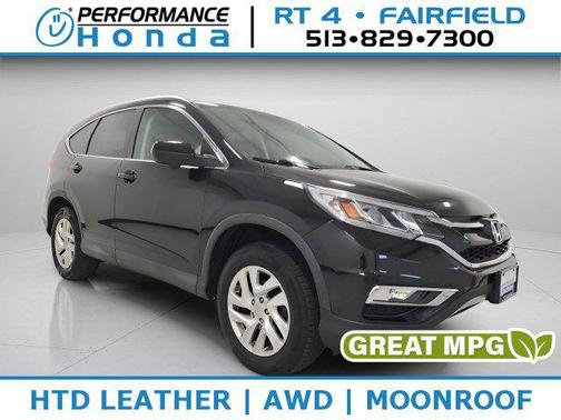 Crystal Black Pearl 2015 Honda CR-V EX-L