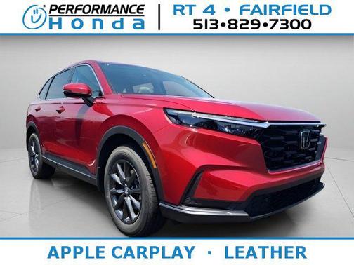 Radiant Red Metallic 2026 Honda CR-V EX-L AWD
