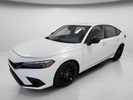 Platinum White Pearl 2023 Honda Civic Sport