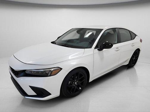 Platinum White Pearl 2023 Honda Civic Sport