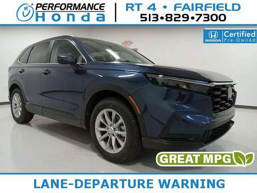 Canyon River Blue Metallic 2024 Honda CR-V EX AWD