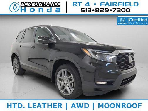 Crystal Black Pearl 2023 Honda Passport AWD EX-L