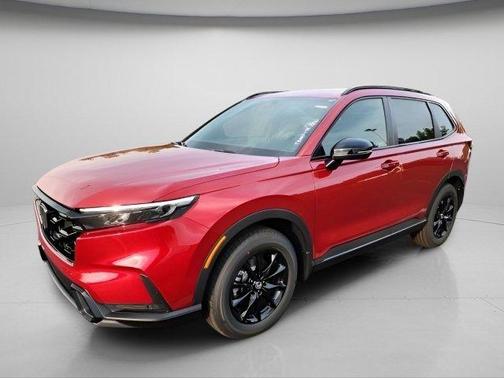 Radiant Red Metallic 2026 Honda CR-V Hybrid Sport-L AWD