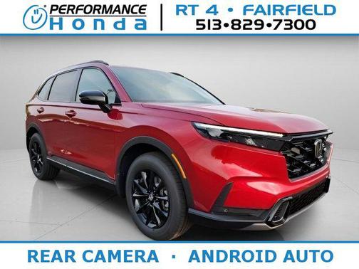 Radiant Red Metallic 2026 Honda CR-V Hybrid Sport-L AWD SUV