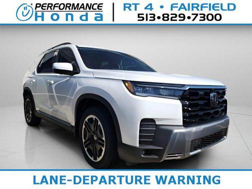 Platinum White Pearl 2026 Honda Pilot Touring 8-Passenger