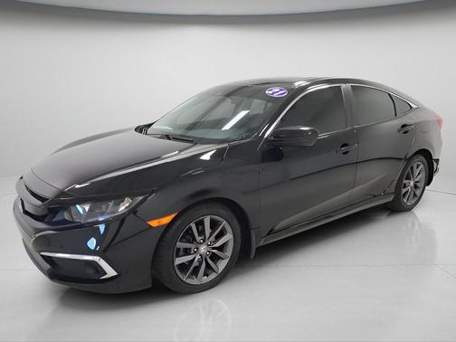 Crystal Black Pearl 2021 Honda Civic EX
