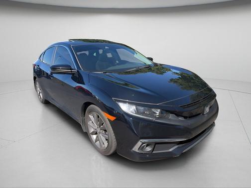Crystal Black Pearl 2021 Honda Civic EX