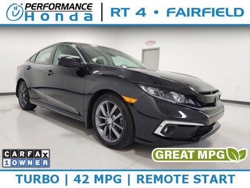 Crystal Black Pearl 2021 Honda Civic EX