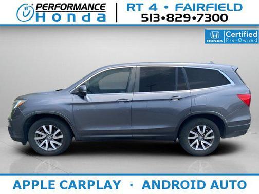 Modern Steel Metallic 2021 Honda Pilot 2WD EX-L