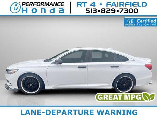 Platinum White Pearl 2019 Honda Accord Sport 2.0T