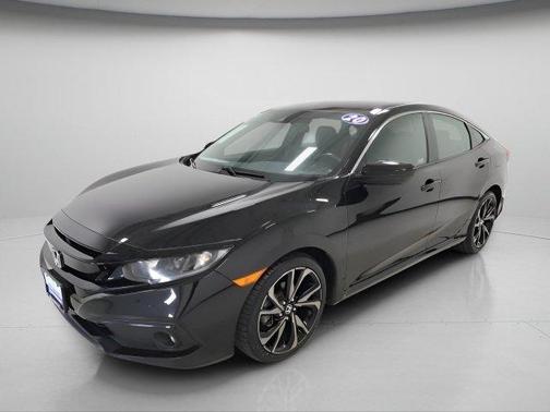 Crystal Black Pearl 2020 Honda Civic Sport