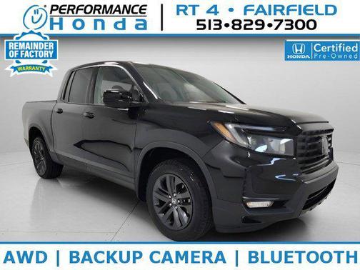 Crystal Black Pearl 2023 Honda Ridgeline Sport