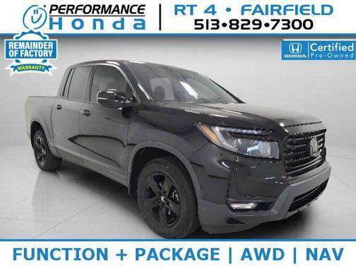Crystal Black Pearl 2023 Honda Ridgeline Black