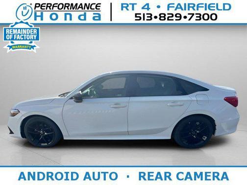 Platinum White Pearl 2023 Honda Civic Sport