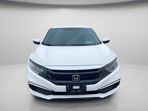 Platinum White Pearl 2019 Honda Civic LX