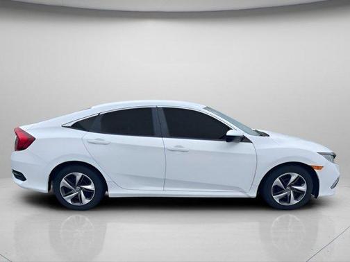 Platinum White Pearl 2019 Honda Civic LX