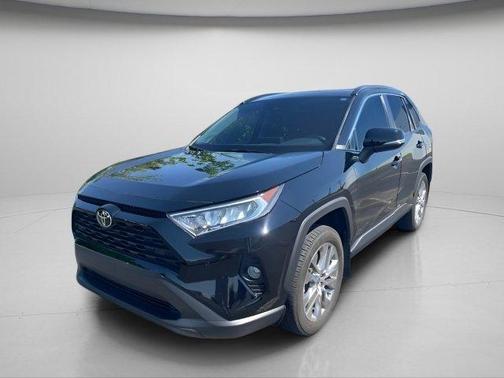 Midnight Black Metallic 2021 Toyota RAV4 XLE Premium