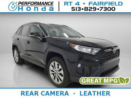 Midnight Black Metallic 2021 Toyota RAV4 XLE Premium