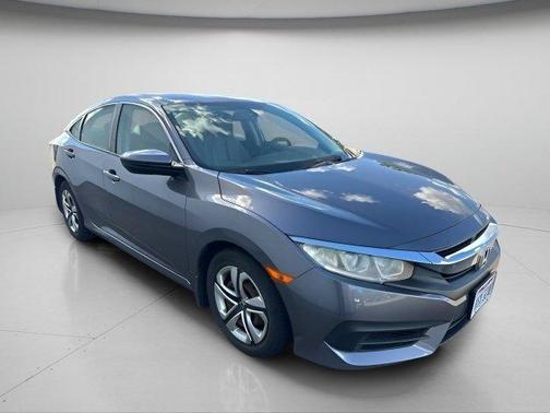 Gray 2016 Honda Civic LX