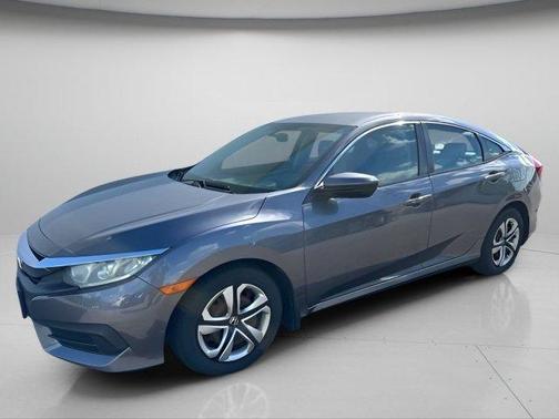 Gray 2016 Honda Civic LX