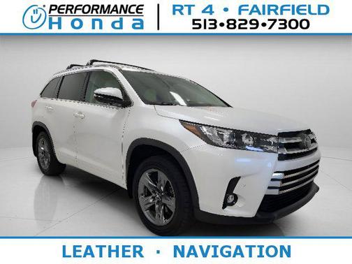 Blizzard Pearl 2019 Toyota Highlander Limited Platinum