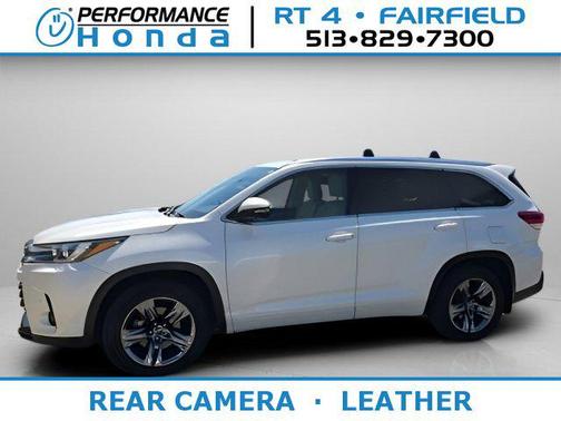 Blizzard Pearl 2019 Toyota Highlander Limited Platinum