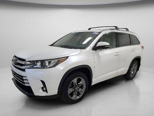 Blizzard Pearl 2019 Toyota Highlander Limited Platinum