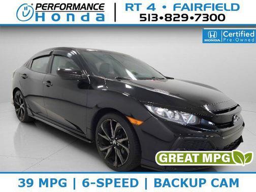Gray 2017 Honda Civic Sport