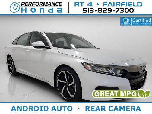 Platinum White Pearl 2020 Honda Accord Sport 1.5T