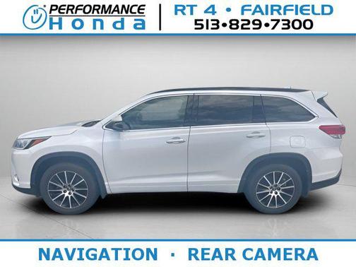 Blizzard Pearl 2017 Toyota Highlander XLE