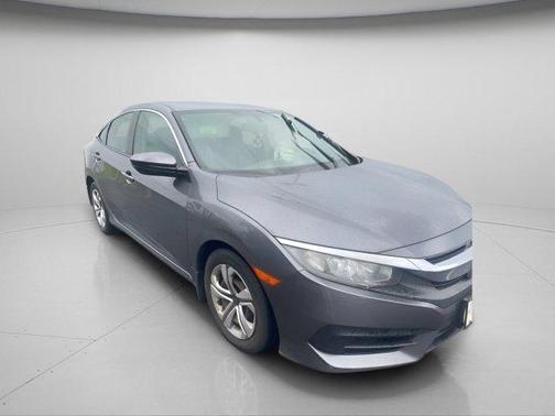 Modern Steel Metallic 2018 Honda Civic LX