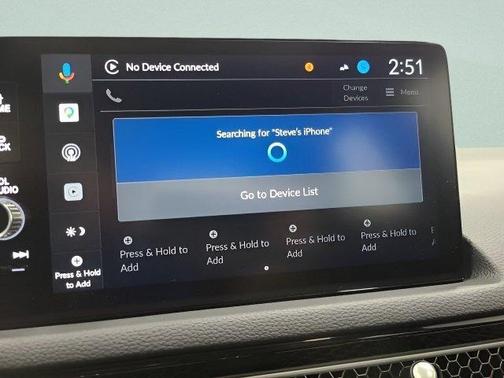 Boost Blue Pearl 2025 Honda Civic Hybrid Sport Touring