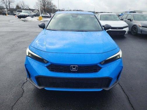 Boost Blue Pearl 2025 Honda Civic Hybrid Sport Touring